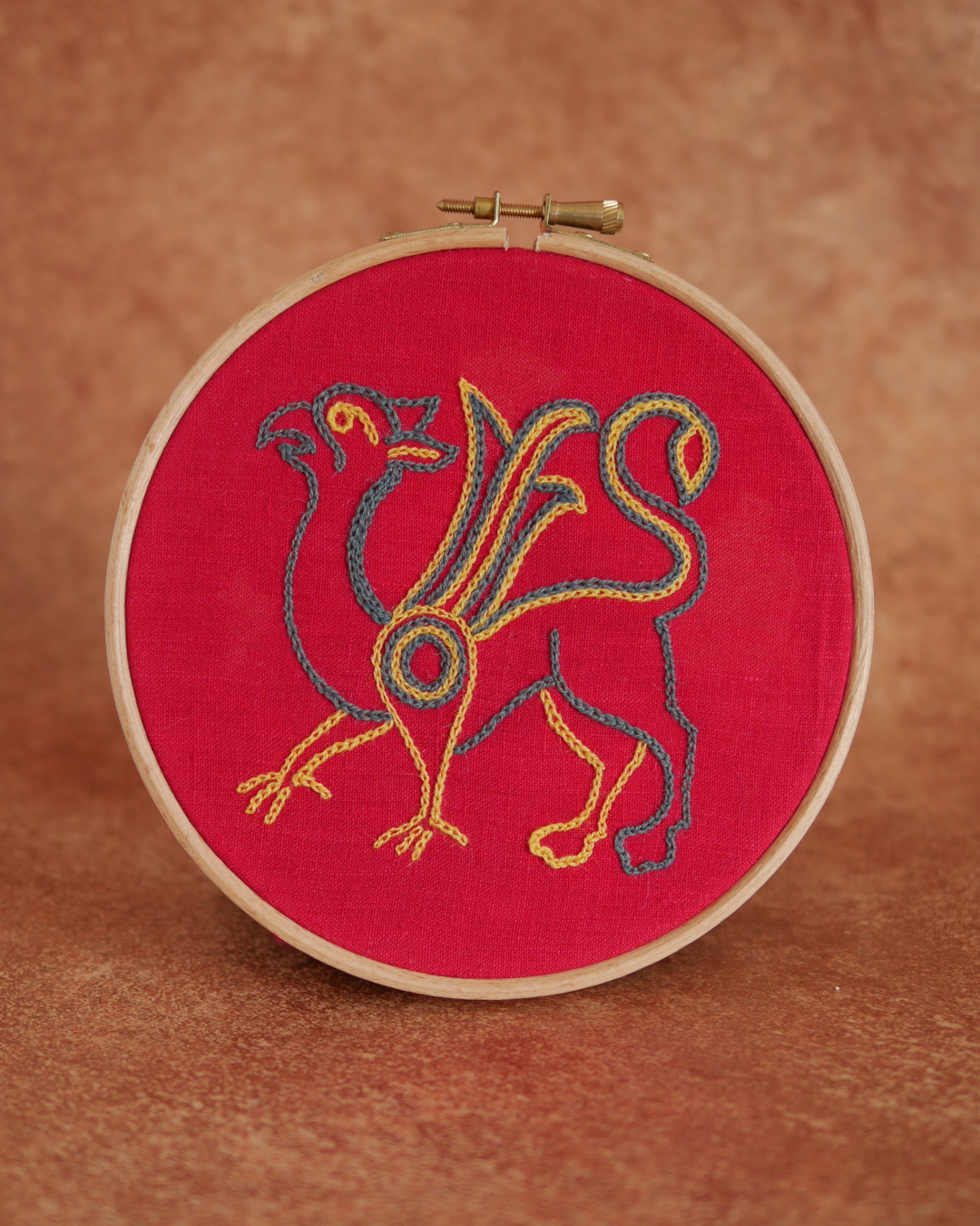 Kit de broderie débutant : Le Griffon