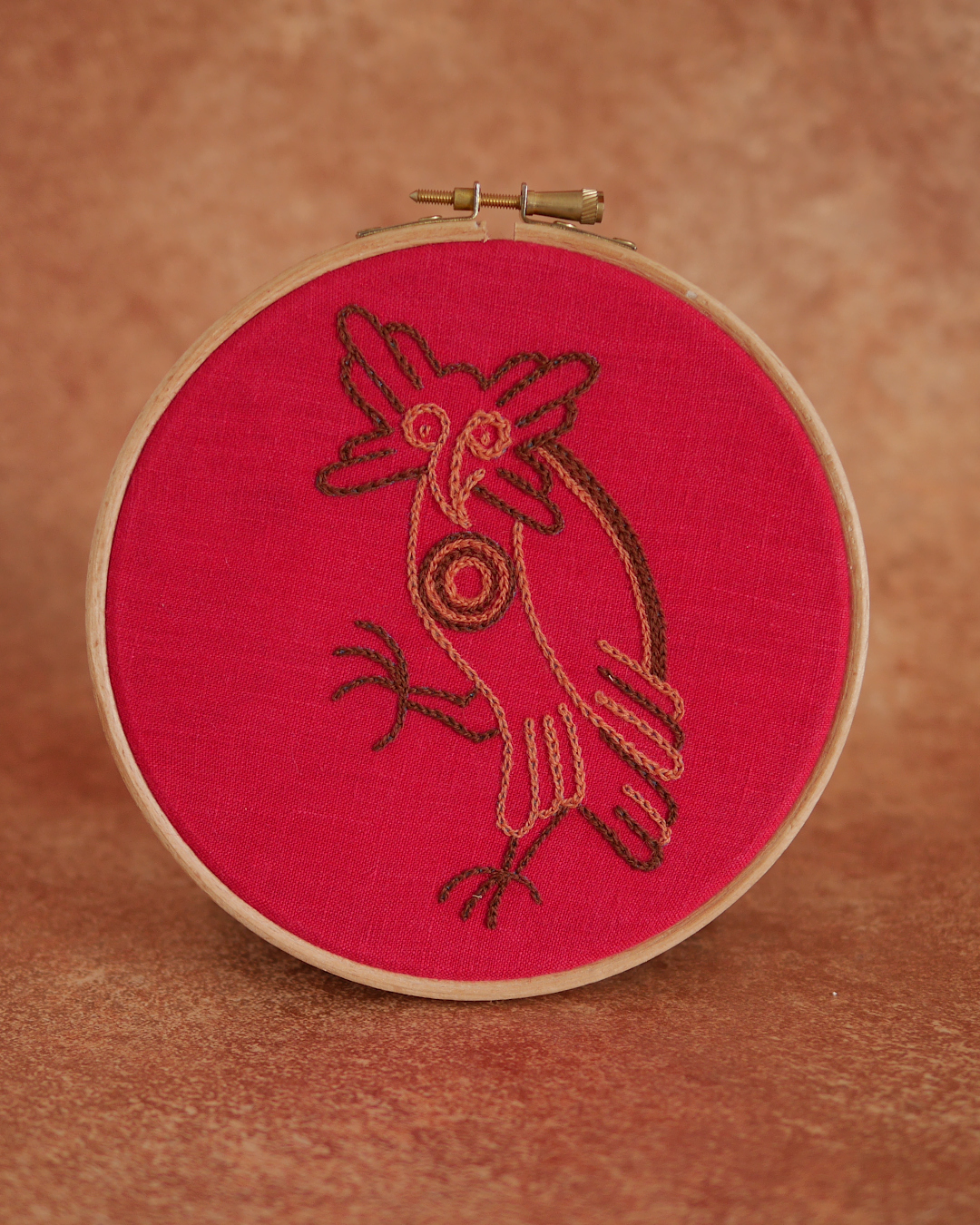 Kit de broderie débutant : Le Chouette