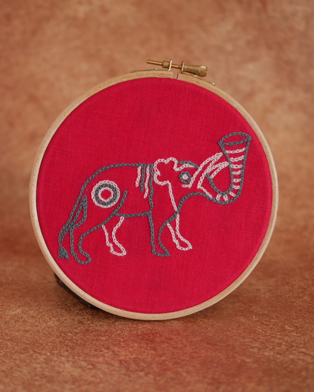 Kit de broderie débutant : L’Éléphant